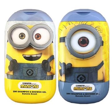 Minions Shampoo & Shower Gel 400ml 2ass (NL/EN/FR/DE)