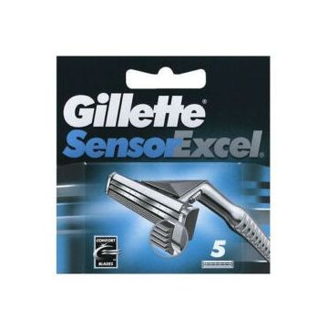 Gillette Sensor Excel Razor Blade Refills 5pcs (NL/EN/DE)