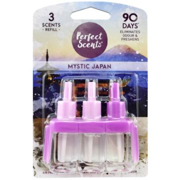 Perfect Scents Electr Air Freshener 20ml Refill Mystic Japan (NL/EN/FR/DE)