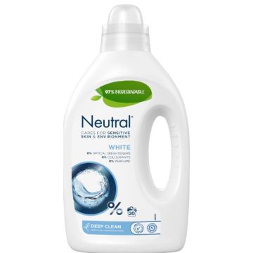 Neutral Vl Laundry Detergent 1000ml White  (NL/FR/DE/EN)