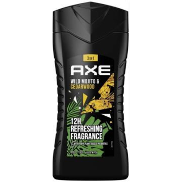 Axe Shower Gel 250ml Wild Mojito & Cedarwood (NL/EN/DE)