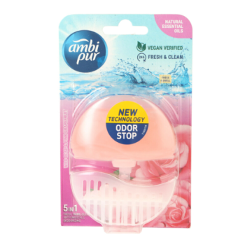 Ambi Pur Toilet Block 55ml Wild Rose & Pink Grapefruit (NL/EN/FR/DE)