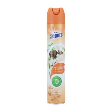 At Home Scents Air freshener 400ml Spray Sandalwood & Jasmine (NL/EN/FR/DE)