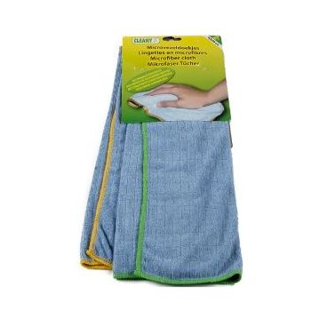 Cleany Micro Fiber Cloth 40x40cm 2pcs (NL/FR/DE/EN)