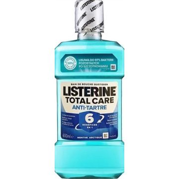 Listerine Mouthwash 600ml Anti-Tartre 6-in-1 (NL/DE/PL/FR)