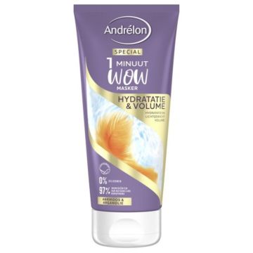 Andrelon Hair Mask 180ml Hydratation & Volume (NL)