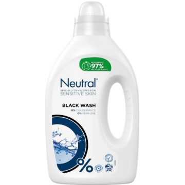 Neutral Laundry Detergent 1000ml 20sc Black (NL/FR/DE)