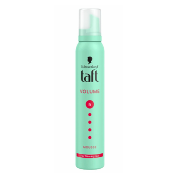 Taft Styling Mousse 200ml Volume Hold 5 (NL/FR/DE)