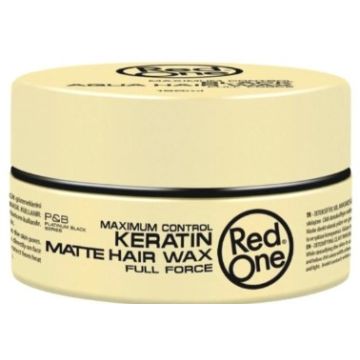 Red One Hair Wax 150ml Keratin Matte (NL/EN/FR/DE)