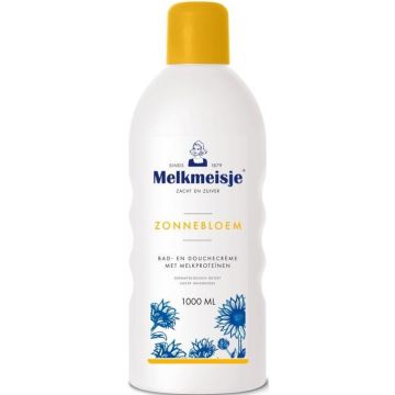 Melkmeisje Bath & Shower Cream 1000ml Sunflower(NL/FR)